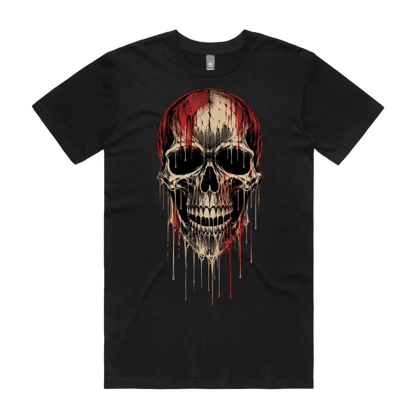 Black front flat lay