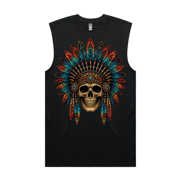 Black front flat lay