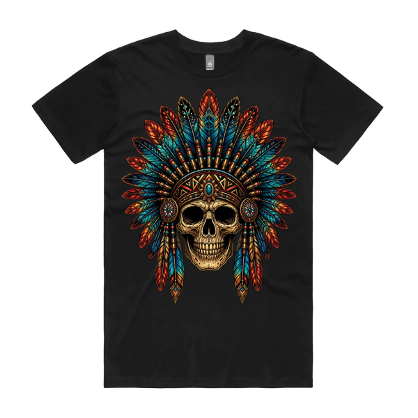 Black front flat lay