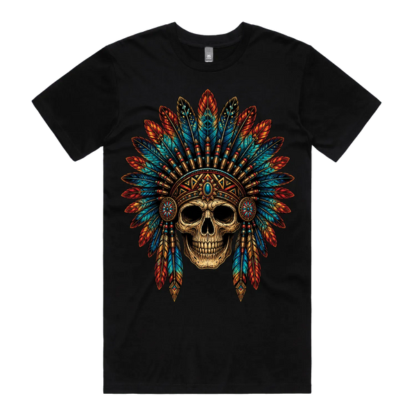 Black front flat lay