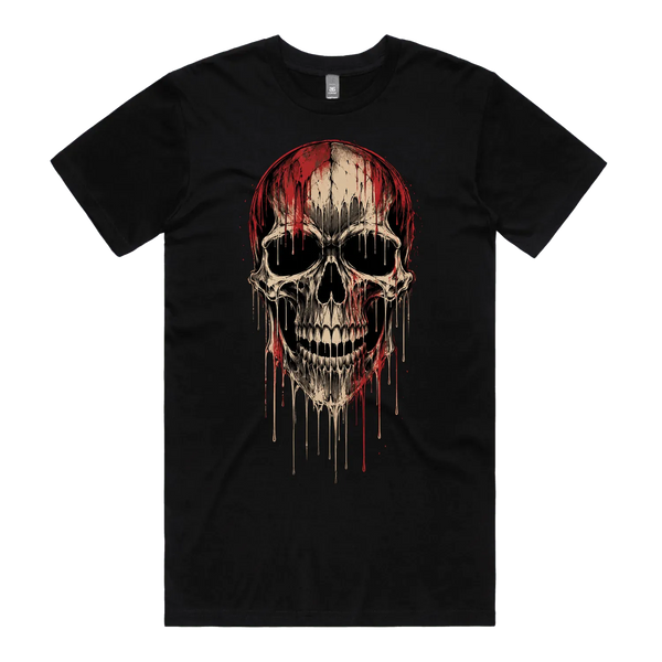 Black front flat lay