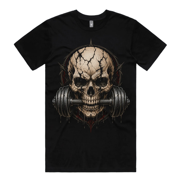 Black front flat lay