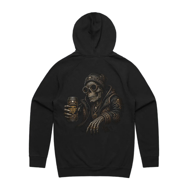 Black back flat lay